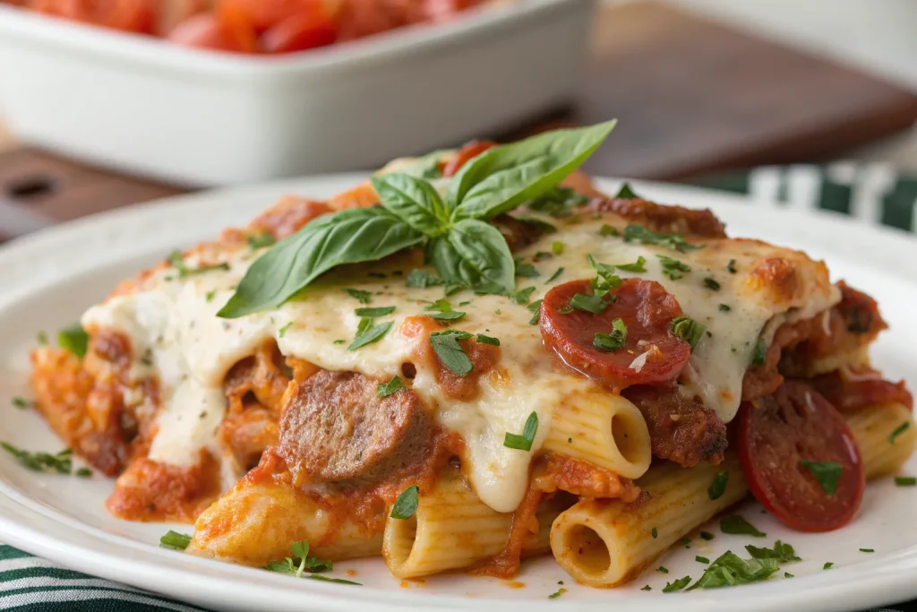 Baked Ziti with Sausage