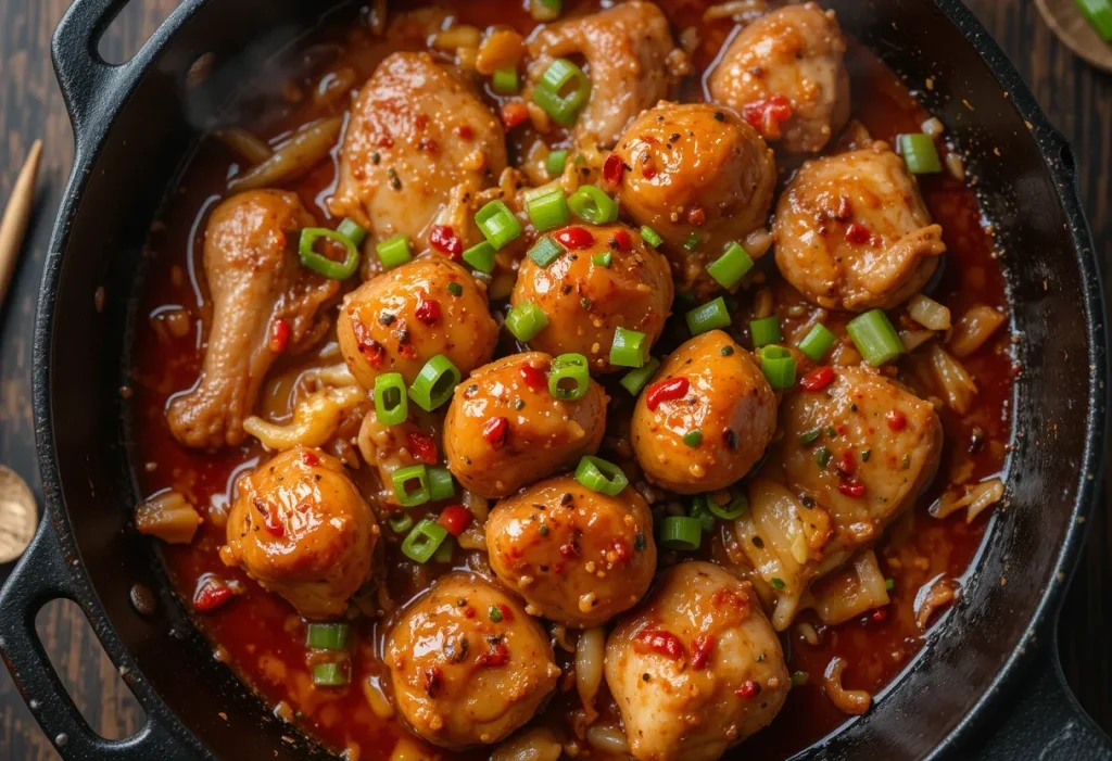 Korean Spicy Chicken (Dak Galbi-Inspired)